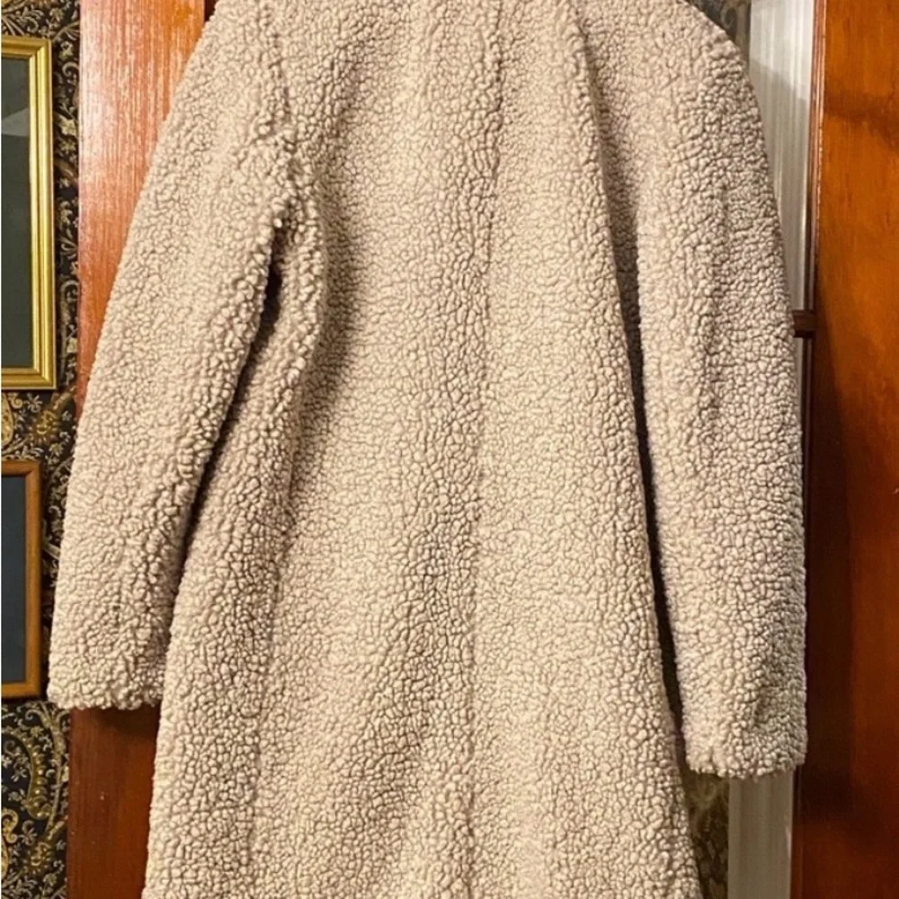 J. Crew Teddy Coat size Small - Picture 5 of 9